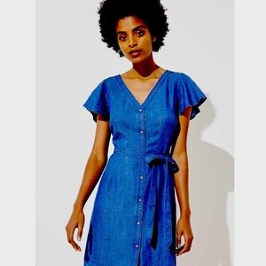 3/$50 LOFT Tie dress
